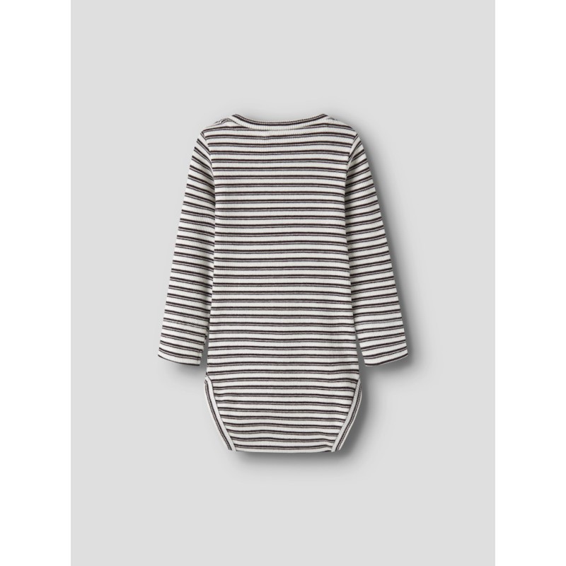 NAME IT Baby Berro langærmet body - Chocolate Plum