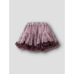 NAME IT MINI Pige - Rona tulle nederdel - Mauve Shadows