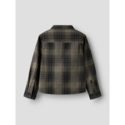 NAME IT KIDS Dreng - Oakes overshirt - Olive Night