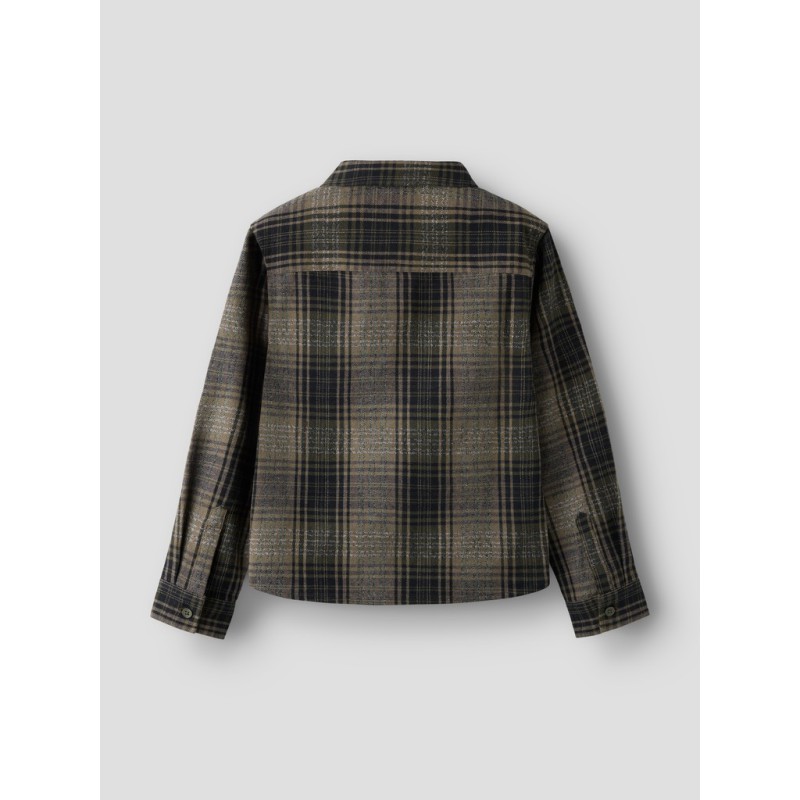 NAME IT KIDS Dreng - Oakes overshirt - Olive Night