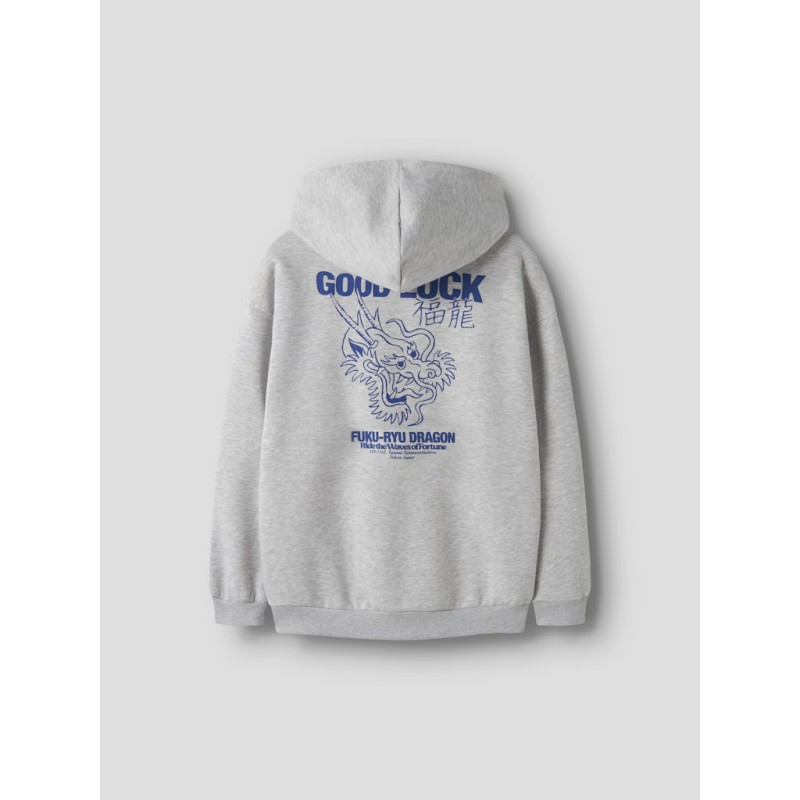 LMTD Noluck sweathoodie - Light Grey Melange