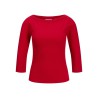 JJXX Fiffi 3/4 boatneck T-shirt - Tango Red
