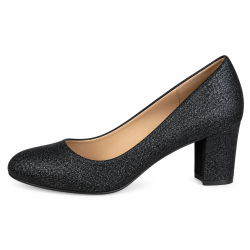 ITALIA Glitter pumps - Black / Glitter