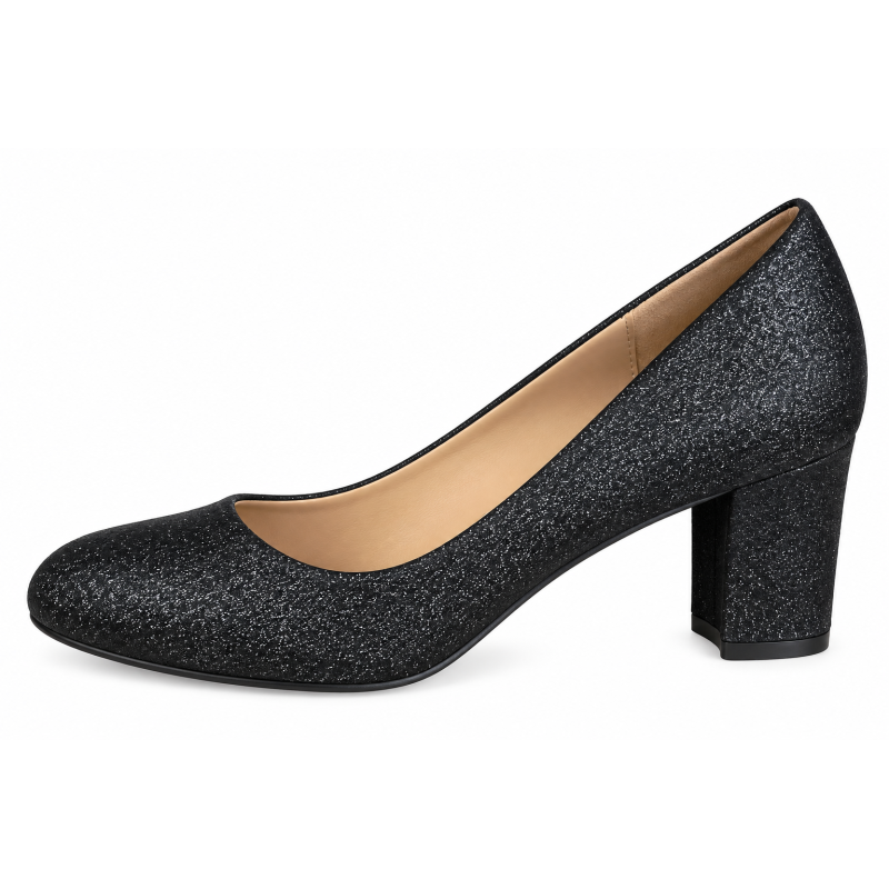 ITALIA Glitter pumps - Black / Glitter