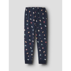 NAME IT KIDS Vismas pyjamas sæt - Navy Blazer / Christmas