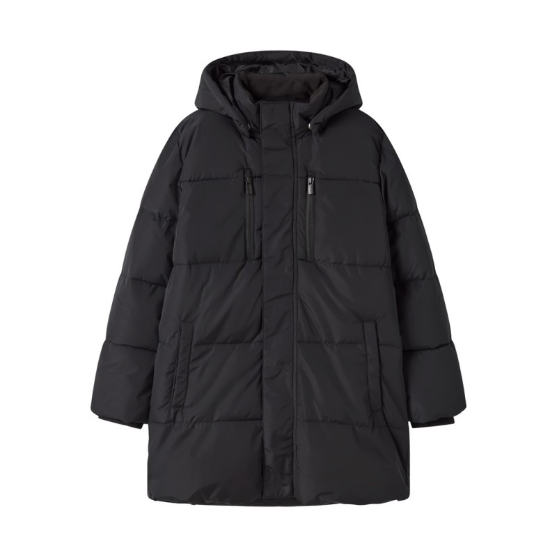 NAME IT KIDS Medow03 pufferjakke - Black