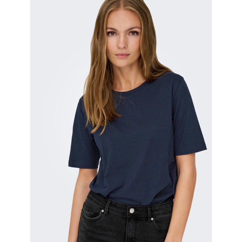 JDY Rex kortærmet T-shirt - Sky Captain