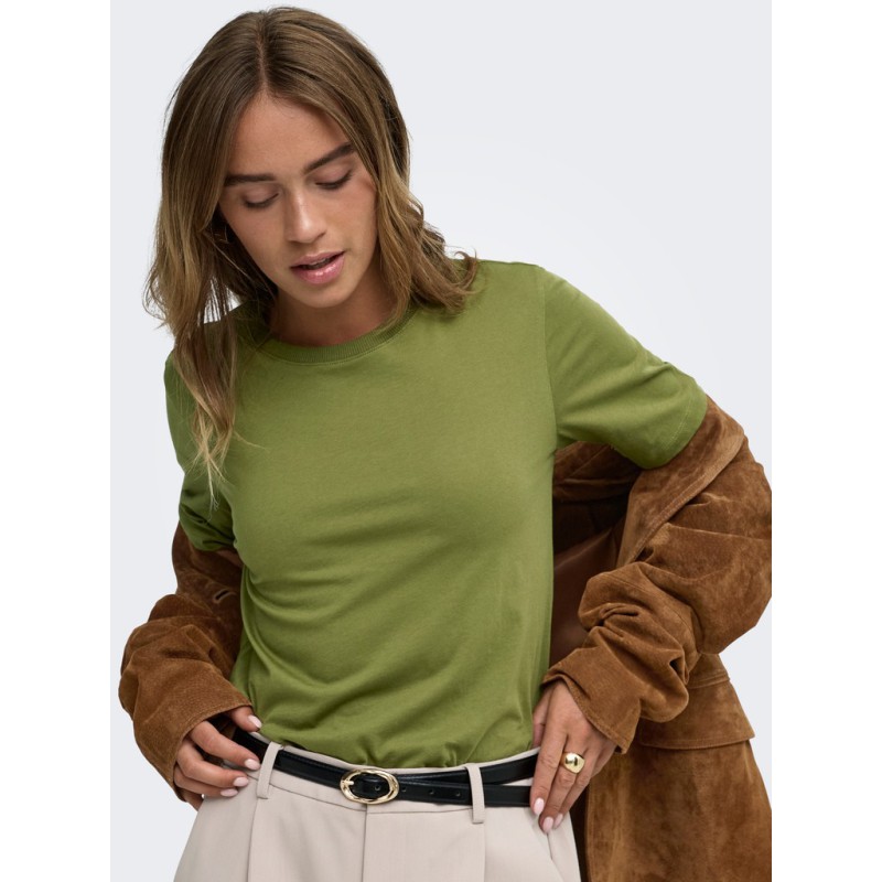 JDY Rex kortærmet T-shirt - Sphagnum
