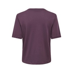 JDY Rex kortærmet T-shirt - Plum Perfect