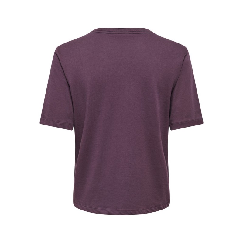 JDY Rex kortærmet T-shirt - Plum Perfect