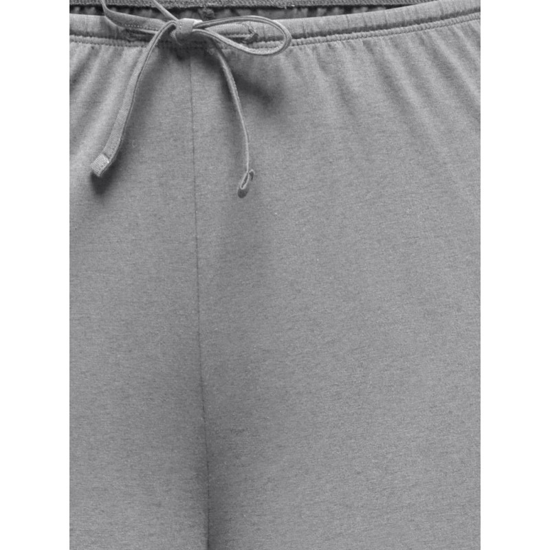ONLY Kiss Calm brede bukser - Medium Grey Melange