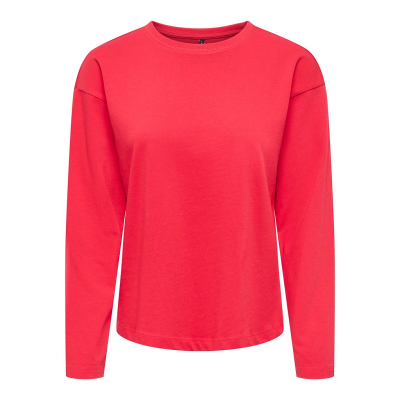 ONLY New Soph langærmet solid T-shirt - Lollipop