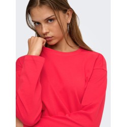ONLY New Soph langærmet solid T-shirt - Lollipop