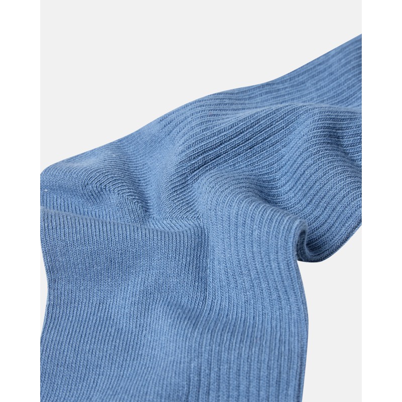 JBS Bomulds rib strømper - Medium Blue
