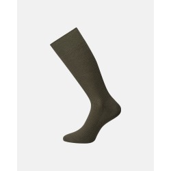 JBS Bomulds rib strømper - Dark Green