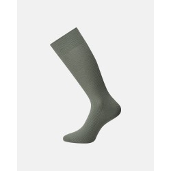 JBS Bomulds rib strømper - Light Green