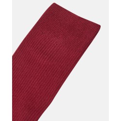 JBS Bomulds rib strømper - Red