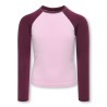 KIDS ONLY Colourblock bluse - Pink Lady / Winetasting