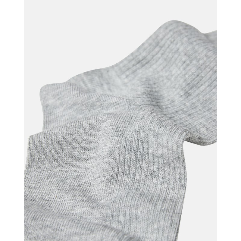 JBS Bomulds rib strømper - Light Grey