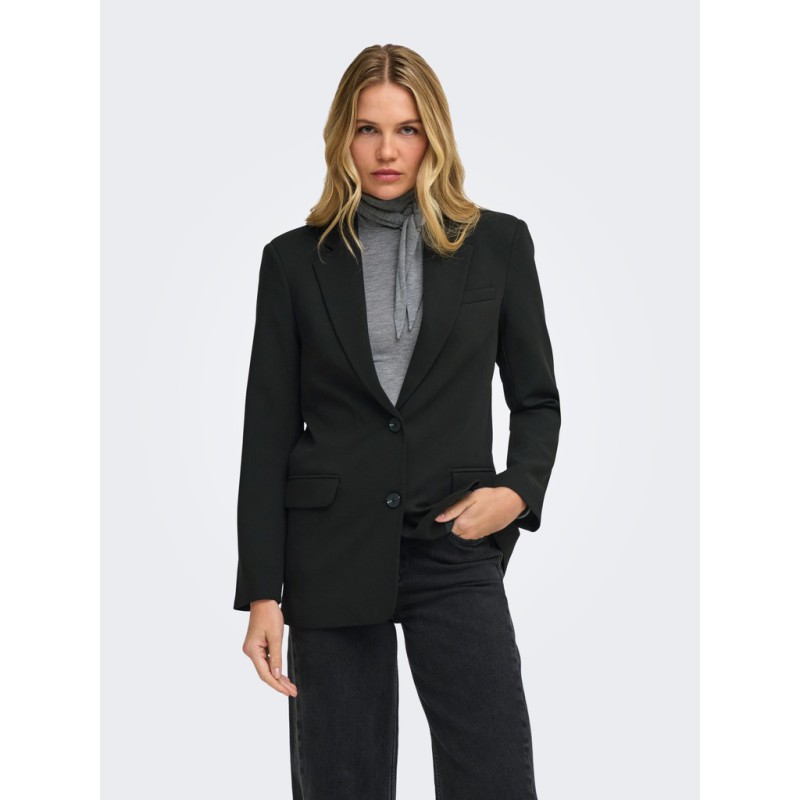 JDY Viv langærmet blazer - Black