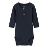 NAME IT Baby Kab L/S Bodystocking - Dark Sapphire