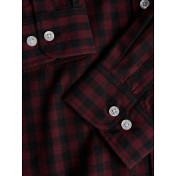 JJ REBEL Havin Gingham langærmet skjorte - Port Royale