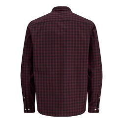 JJ REBEL Havin Gingham langærmet skjorte - Port Royale