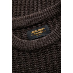 JACK & JONES Axon striktrøje - Mulch
