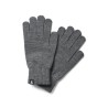 JACK & JONES Barry strik handsker - Grey Melange