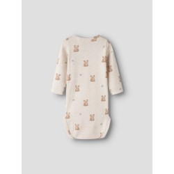 NAME IT BABY dreng - Rogers langærmet bodystocking - Peyote Melange