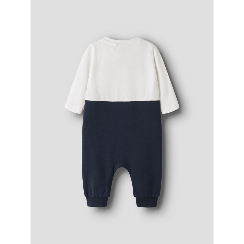 NAME IT BABY dreng - Rufus langærmet heldragt - Navy Blazer