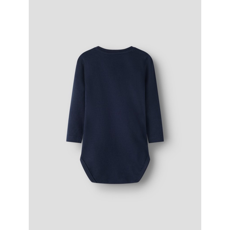 NAME IT BABY Jul langærmet bodystocking - Navy Blazer