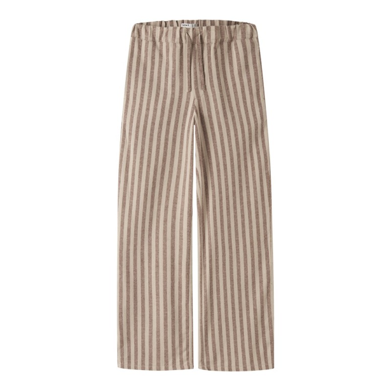 NAME IT KIDS Dreng - Raluq bukser - Sepia / Stripes