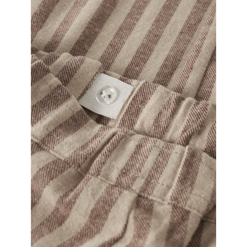 NAME IT KIDS Dreng - Raluq bukser - Sepia / Stripes
