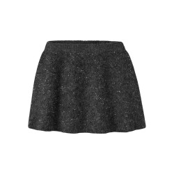 NAME IT KIDS pige - Ria glimmer strik nederdel - Black