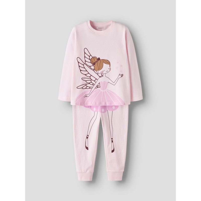 NAME IT MINI pige - Radeq nattøjssæt - Ballerina