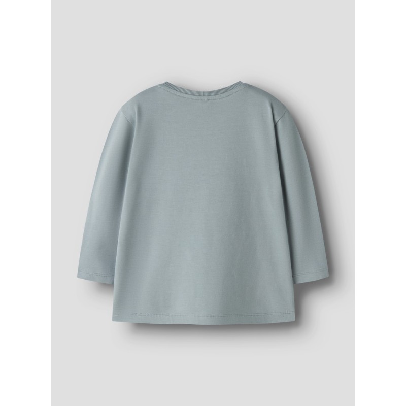 NAME IT MINI dreng - Rew langærmet top - Abyss