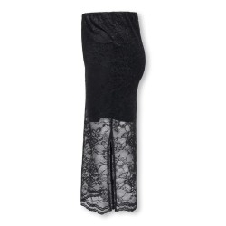 KIDS ONLY Lacey midi blonde nederdel - Black