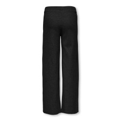 KIDS ONLY Lisa rib piping brede bukser - Black