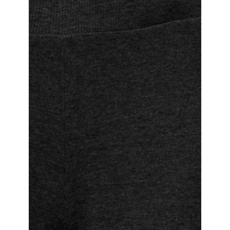 KIDS ONLY Lisa rib piping brede bukser - Black