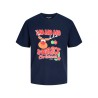 JACK & JONES JUNIOR Xmas fun kortærmet T-shirt - Navy Blazer
