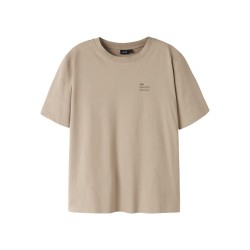 LMTD dreng - Nign kortærmet T-shirt - Savannah Tan