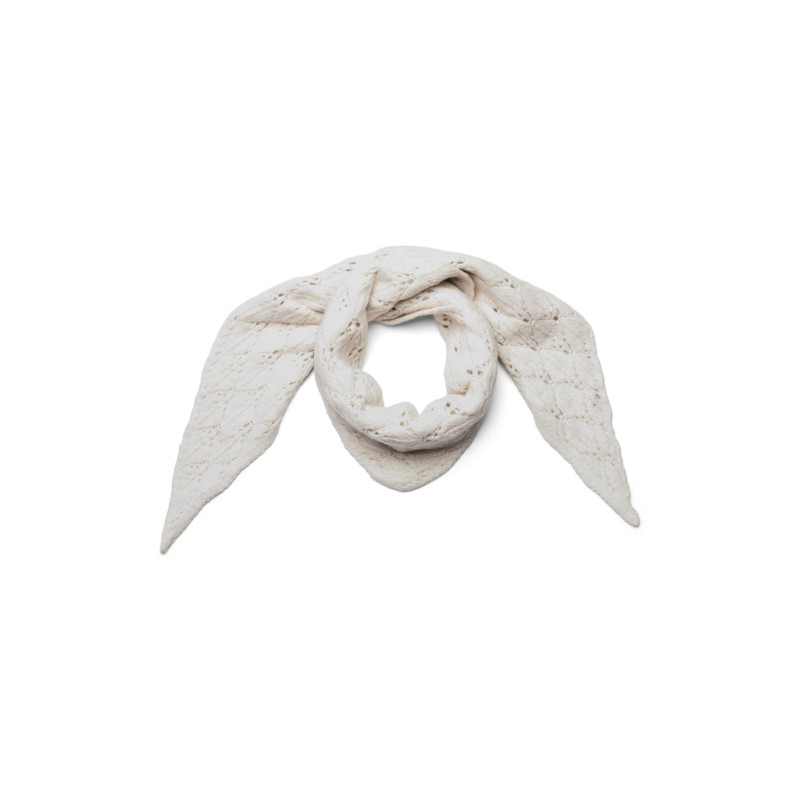 PIECES Joelle trekant tørklæde - Whitecap Gray