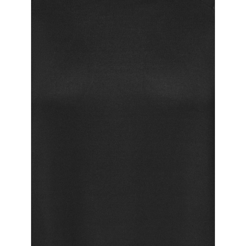 ONLY CARMAKOMA Alba langærmet blonde midaxi kjole - Black