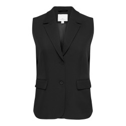ONLY CARMAKOMA Victoria loose knap vest - Black