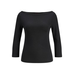 JJXX Star 3/4 boatneck bluse - Black