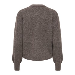 JDY Lumi langærmet knap strik cardigan - Falcon