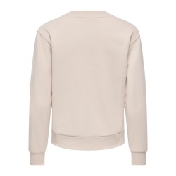 JDY Paris langærmet sweatshirt - Oatmeal