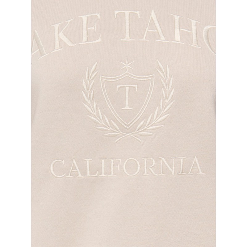 JDY Paris langærmet sweatshirt - Oatmeal
