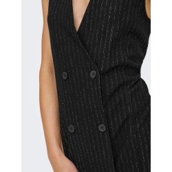 JDY Mary knap kjole - Black / Silver